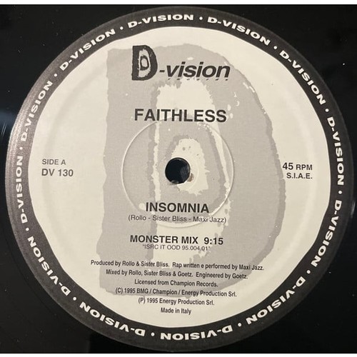 Faithless insomnia vinyl - -, (vinyl