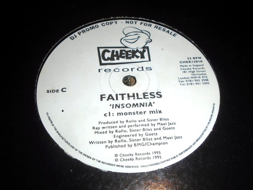 Faithless insomnia 1995 - faithless,