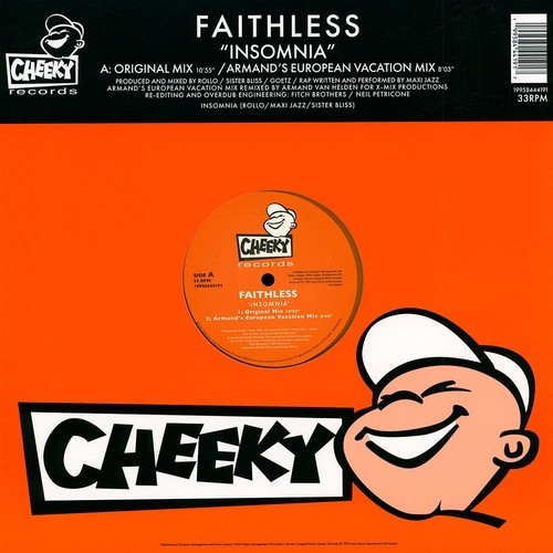 Faithless insomnia orange - faithless,